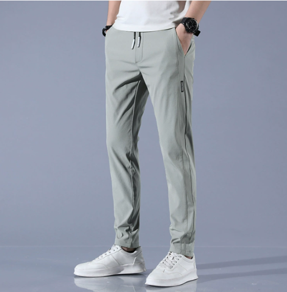 Elijah | Men's Fitted Athletic Pants - BritishElegance