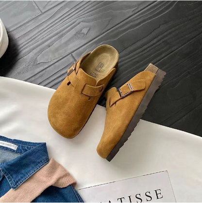 Slip Clogs - Adjustable Buckle And Cushioned Footbed