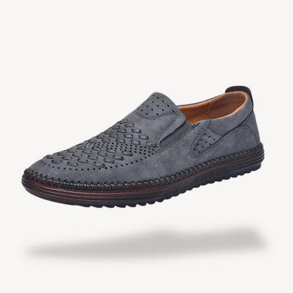 Men’s Breathable Leather Loafers