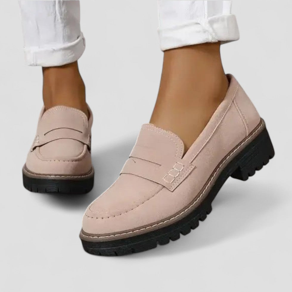 Slip On Loafers with Chunky Sole