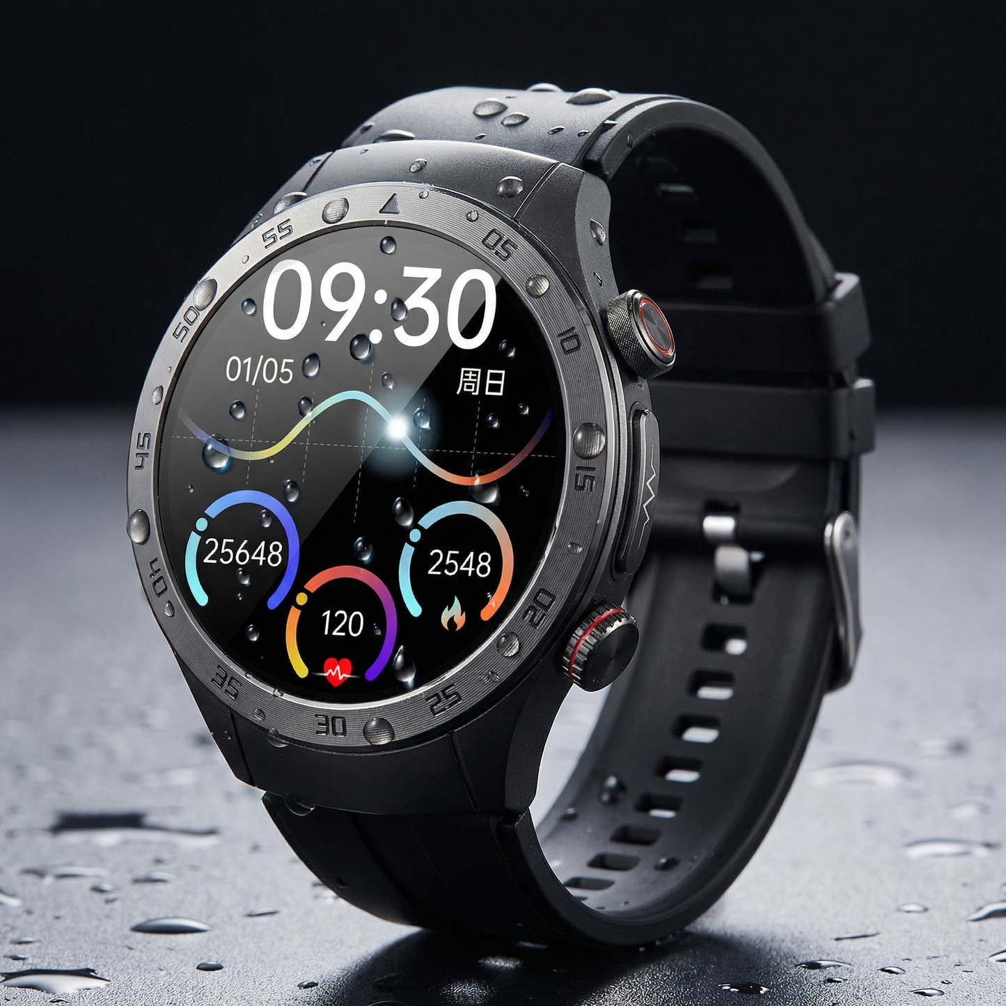 Smart Fitness Watch With Heart Rate And Blood Sugar Monitor