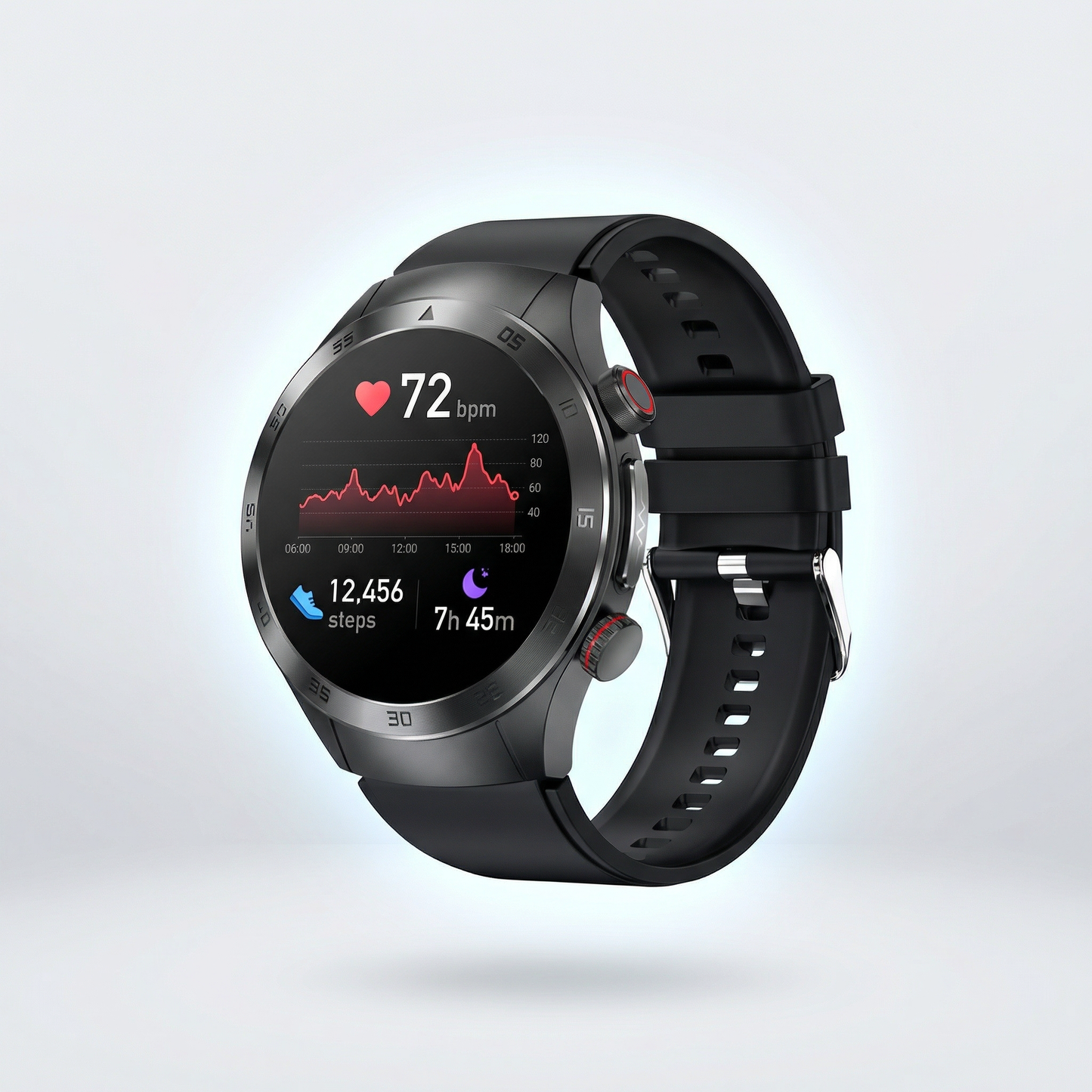 Smart Fitness Watch With Heart Rate And Blood Sugar Monitor