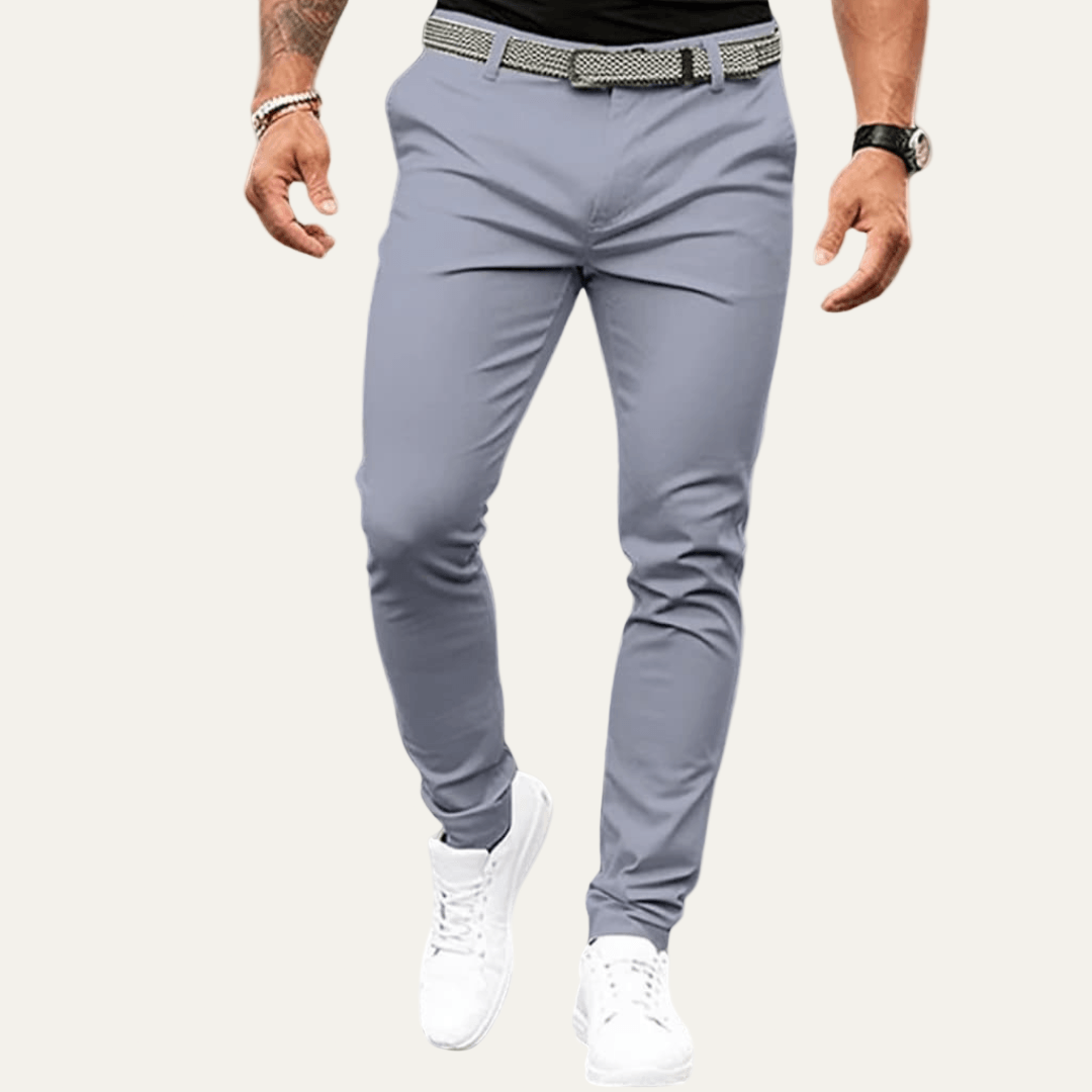 Men’s Slim Fit Tapered Chino Pants