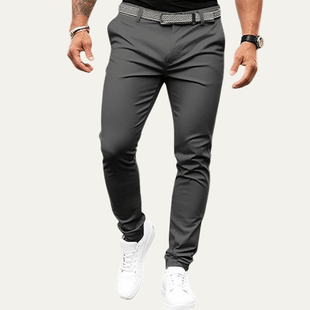 Men’s Slim Fit Tapered Chino Pants