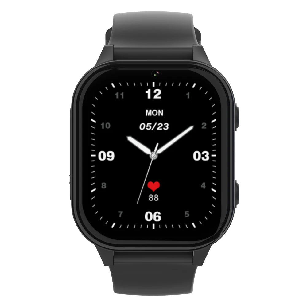 Smart GPS Kids Smartwatch with Video Calling and Temperature Monitor – Durable Design for Ages 6-12