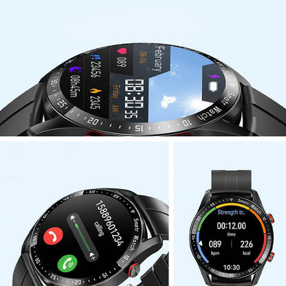Smart Bluetooth Call Fitness Watch – 1.28" HD Touch Screen, Heart Rate & Blood Oxygen Monitor, IP67 Waterproof Sports Smartwatch