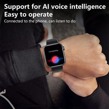 Smartwatch with Blood Pressure and Fitness Tracker