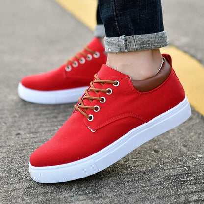 Sneakers - Canvas Blend Upper & Breathable Everyday Grip