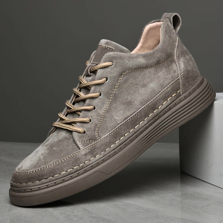 Sneakers Polyester Blend- Low Top Design And Cushioned Sole