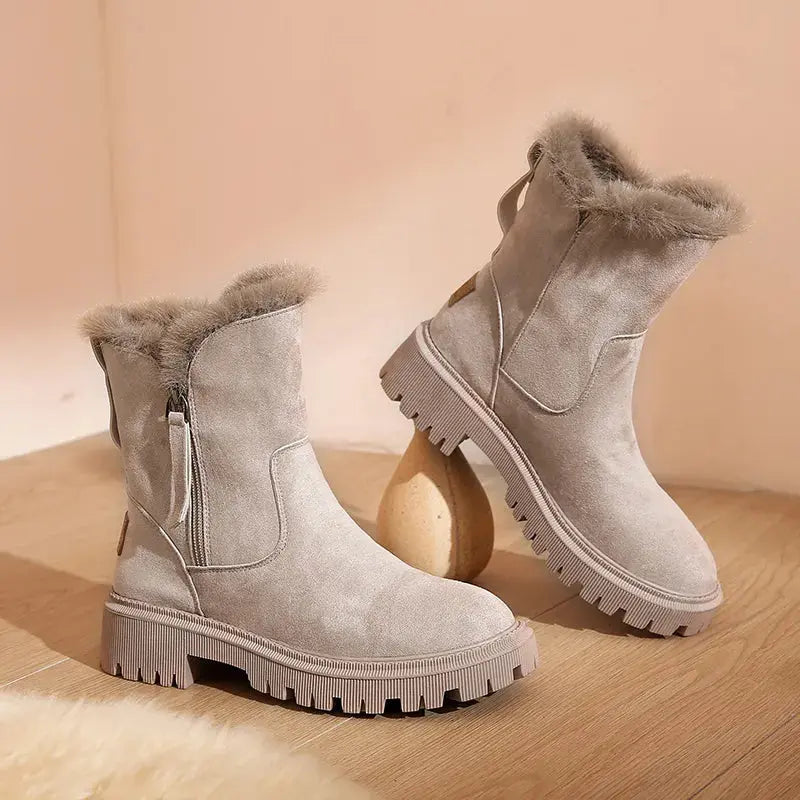 Nora | Warmly Lined Women’s Shoes – Orthopedic, Cozy & Easy-Zip Comfort