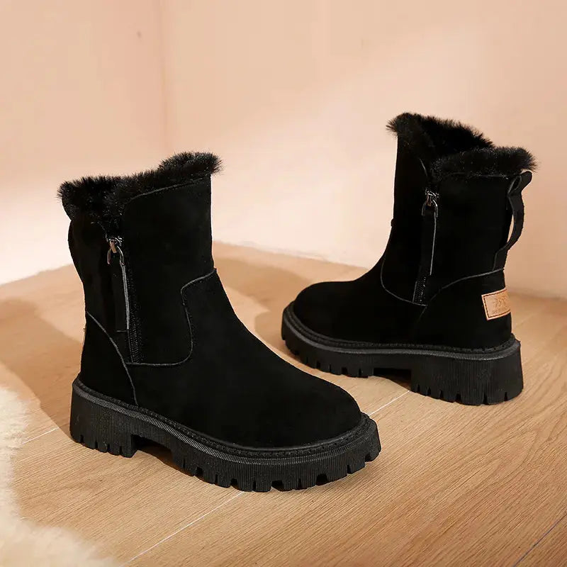 Nora | Warmly Lined Women’s Shoes – Orthopedic, Cozy & Easy-Zip Comfort