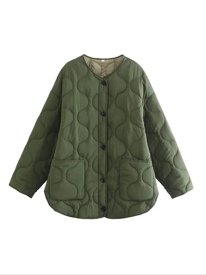 Sofia – Women's Oversized Quilted Jacket