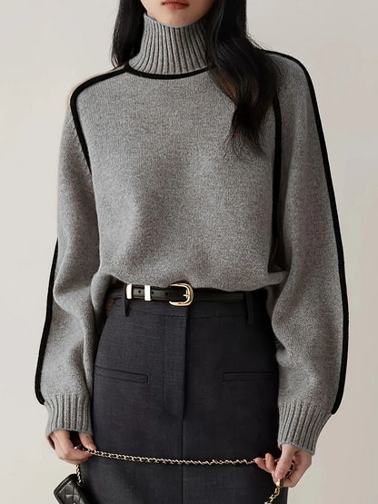 Cozy Crew Neck Sweater - Warm & Lightweight Fit