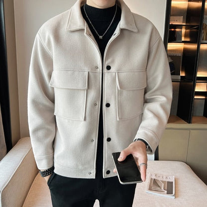 Soft Blend Sweater Jacket - Relaxed Cut & Warm Retention