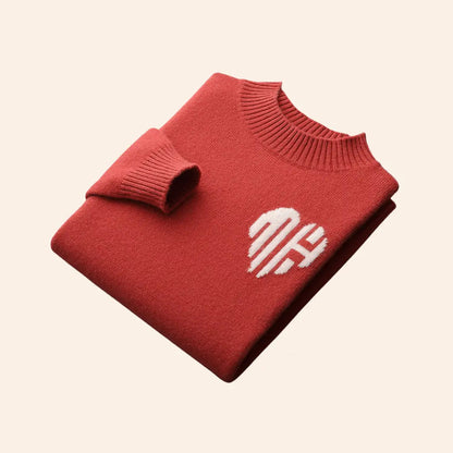 Soft-Blend Sweater - Tailored Cut & Ribbed Cuffs For Fit