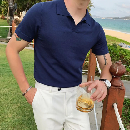 Soft-Blend V Neck Sweater – Fitted Cut & Layering Ease