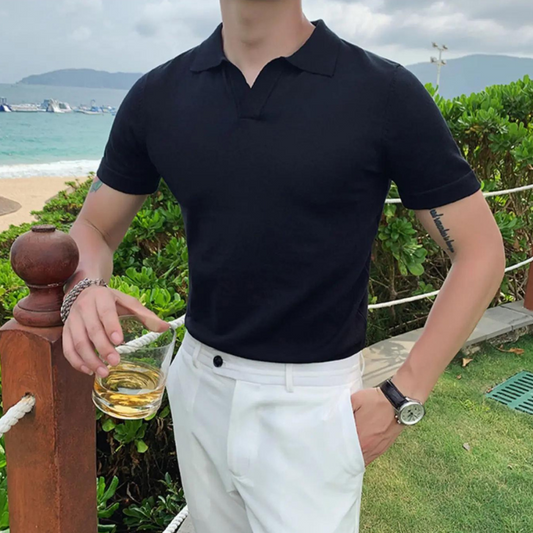 Soft-Blend V Neck Sweater – Fitted Cut & Layering Ease