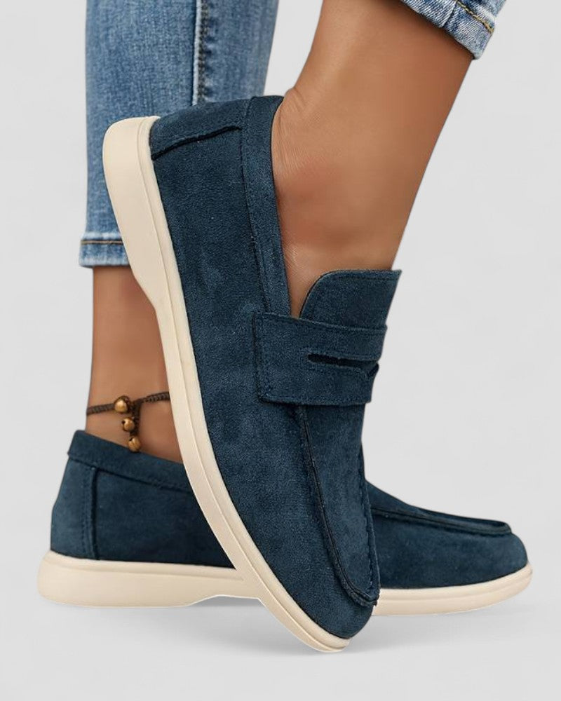 Women’s Soft Suede Slip-On Loafers