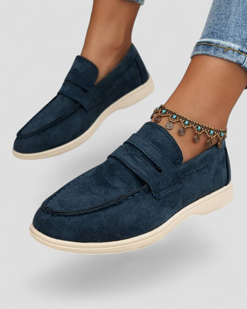 Women’s Soft Suede Slip-On Loafers