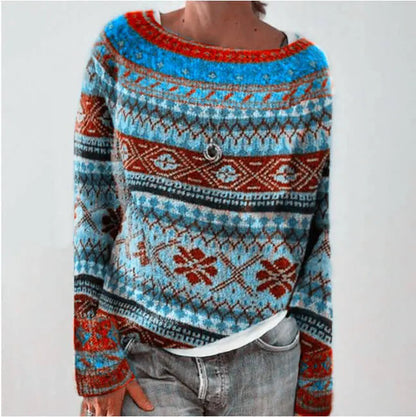 Sóley Icelandic Sweater - Hand-Knitted Wool Pullover for Timeless Warmth