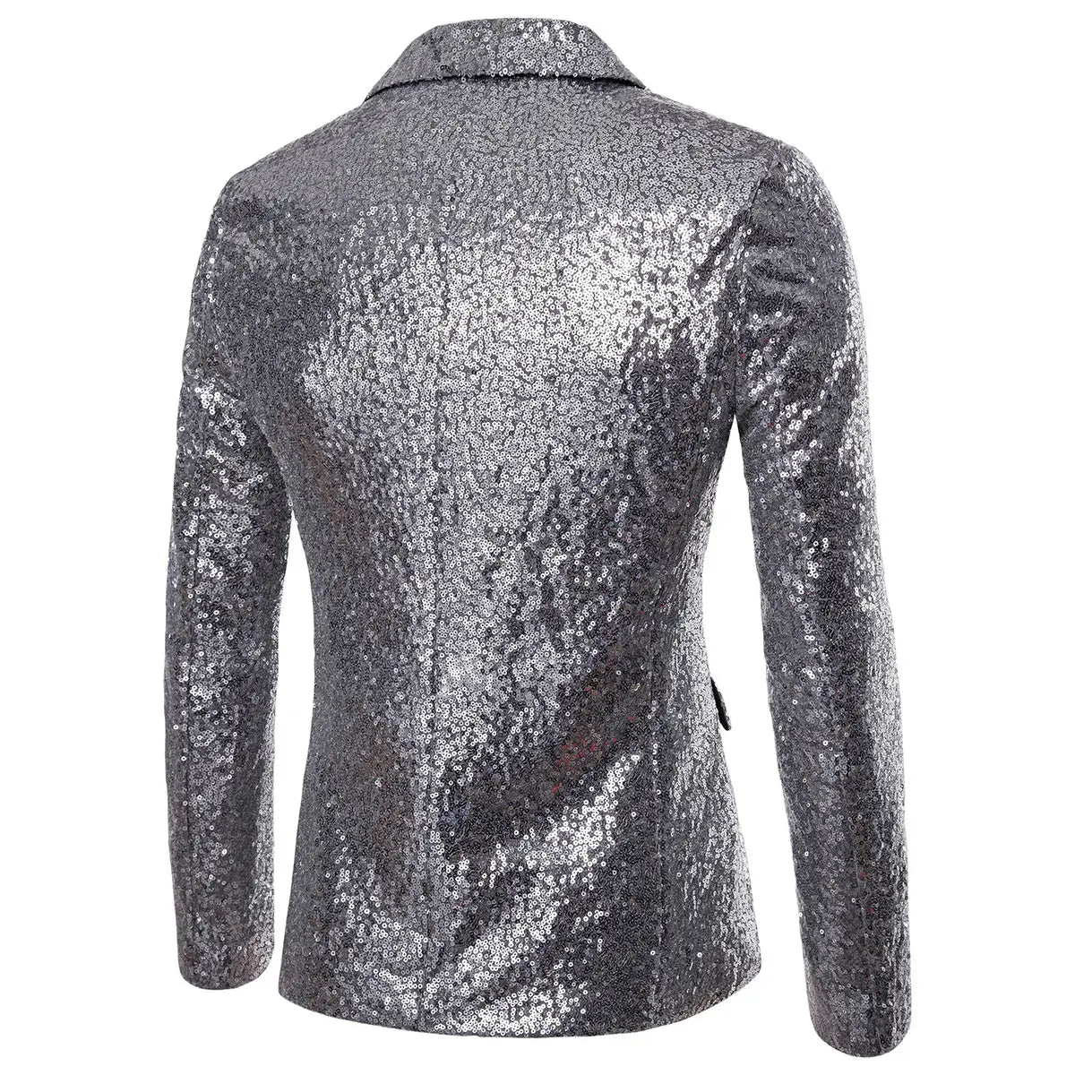 Sparkling Sequin Blazer Jacket for Men