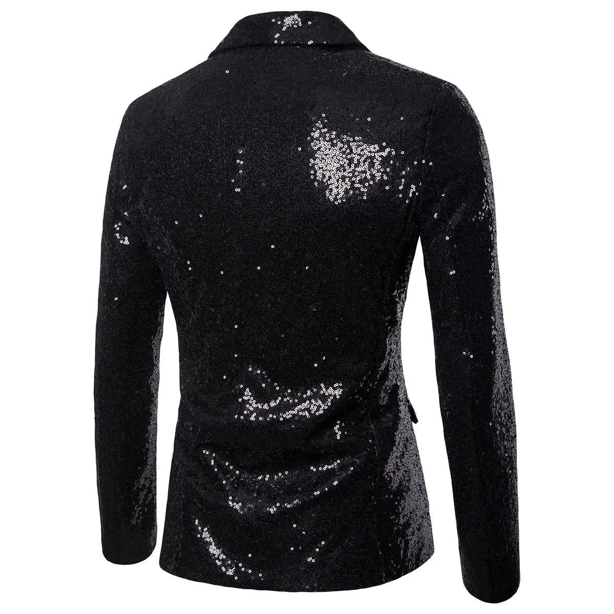Sparkling Sequin Blazer Jacket for Men