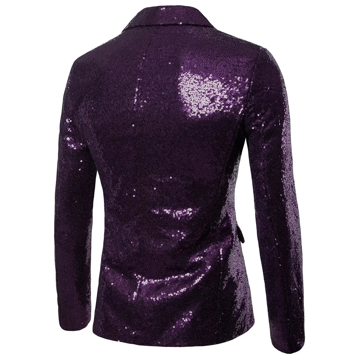 Sparkling Sequin Blazer Jacket for Men