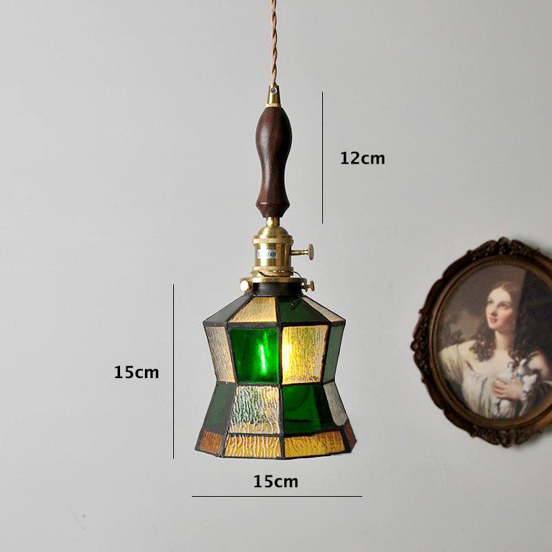 Classic Colorful Glass Pendant Lamp