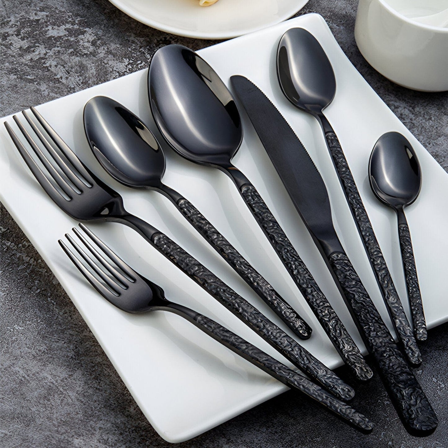 Rustic Country Dining Flatware Set - BritishElegance