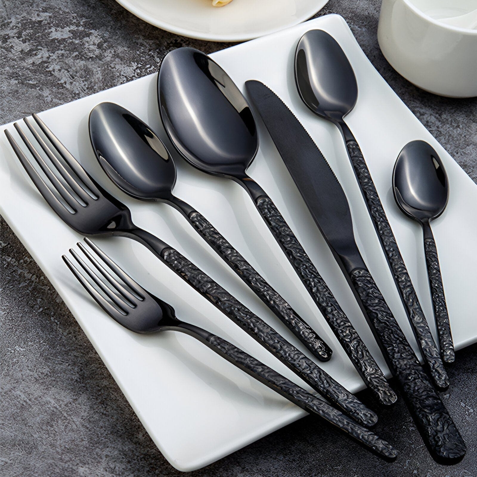 Rustic Country Dining Flatware Set - BritishElegance