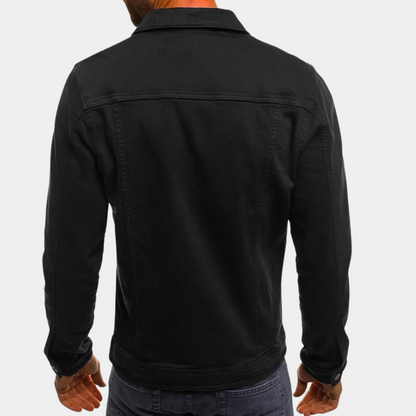 Men’s Classic Slim Fit Denim Streetwear Jacket