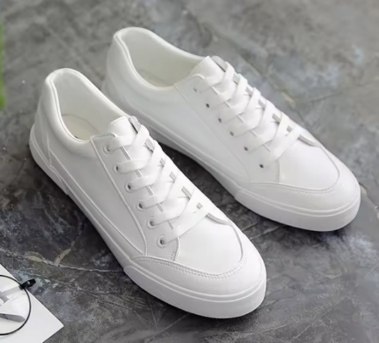 Stylish White Sneakers for Men with Comfortable Design
