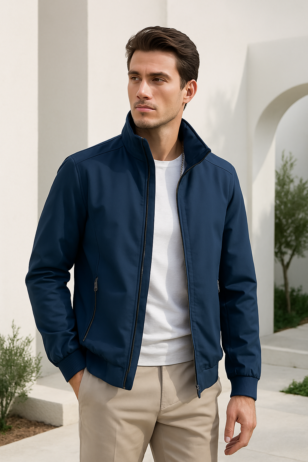 Elias | Lightweight Windproof Summer Jacket for Men