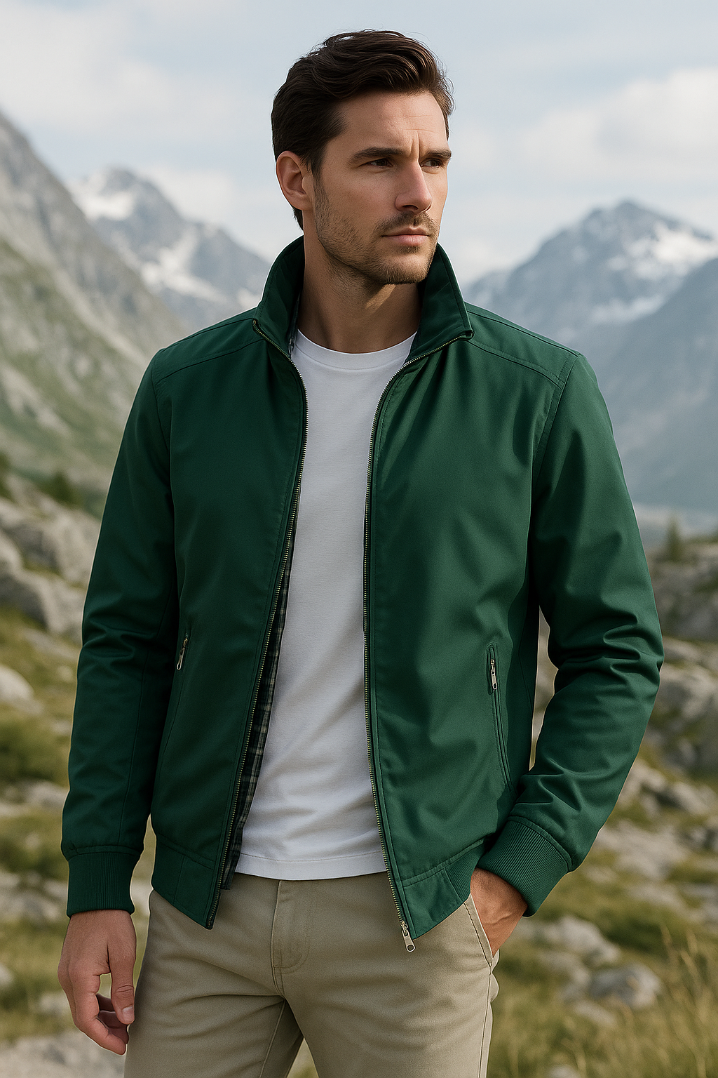 Elias | Lightweight Windproof Summer Jacket for Men