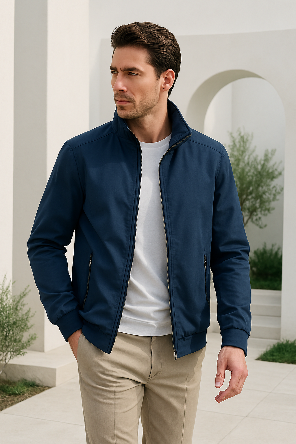 Elias | Lightweight Windproof Summer Jacket for Men