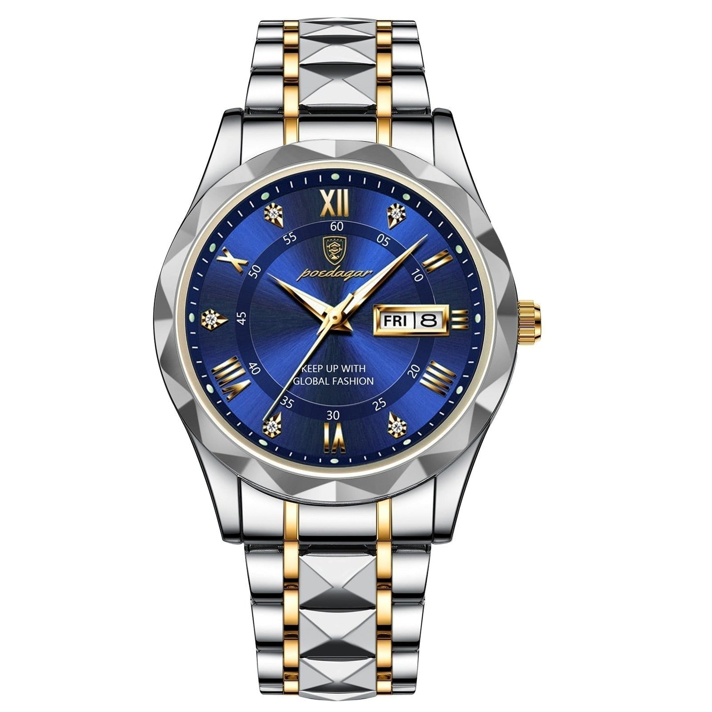 Classy Stainless Steel Mens Watch - BritishElegance