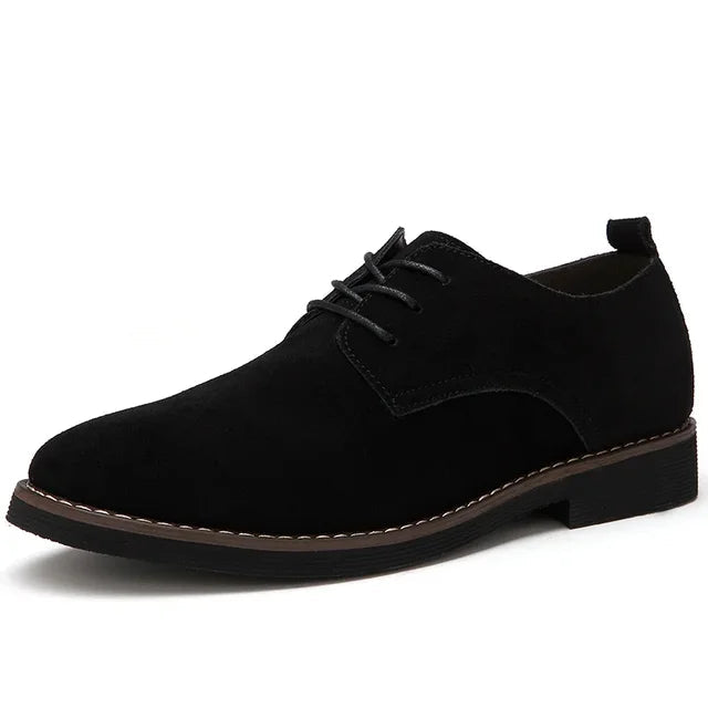 Comfortable Men's Classic Lace Up Shoes - BritishElegance
