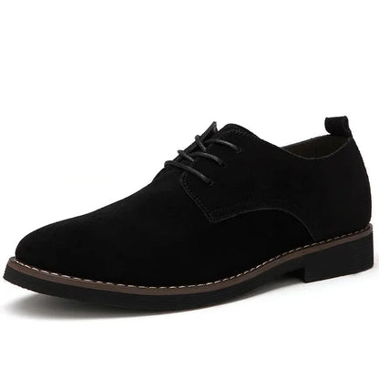 Comfortable Men's Classic Lace Up Shoes - BritishElegance
