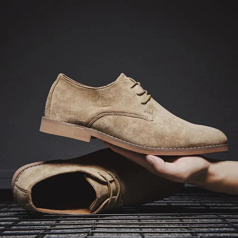 Leather Men's Dress Shoes - Classic & Comfortable - BritishElegance
