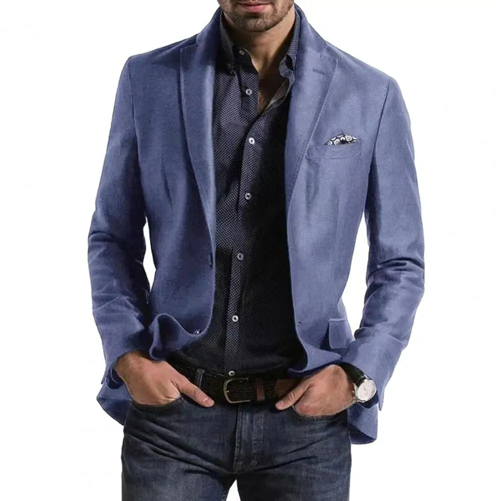 Suit Jacket - Checked Pattern And Tailored Neat Silhouette