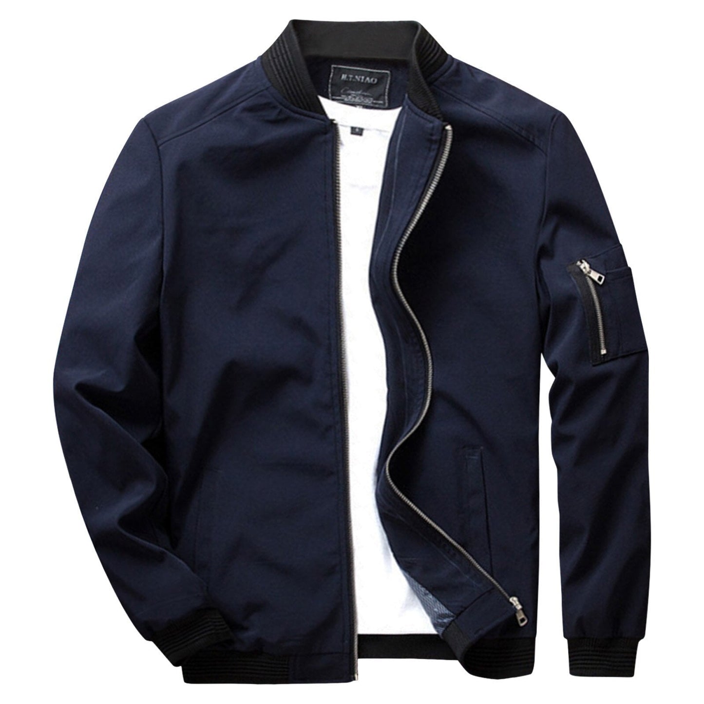 Men’s Classic Utility Pocket Bomber Jacket