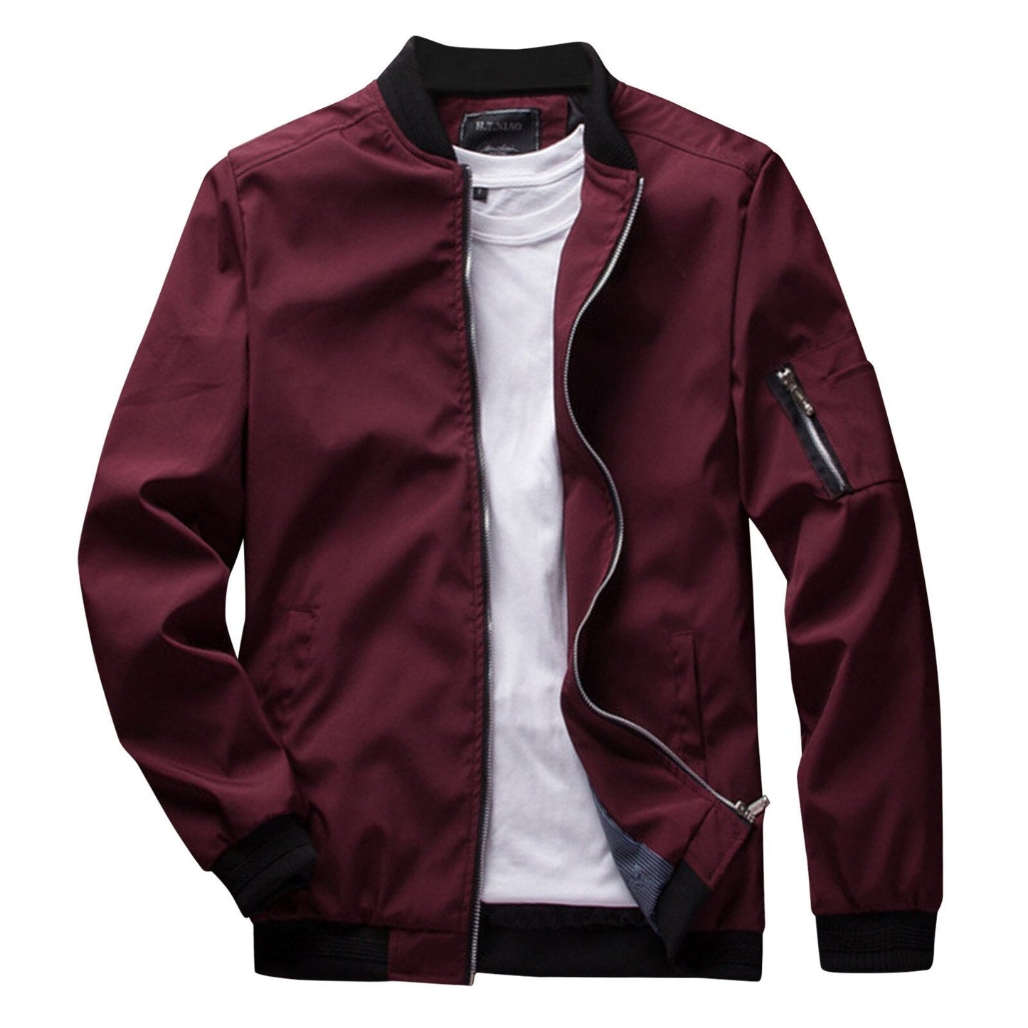 Cevori Lightweight Zip Bomber Jacket