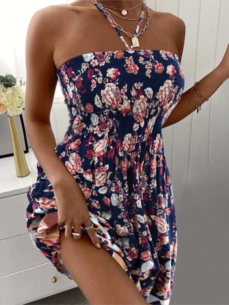 Chic Bohemian Summer Mini Dress