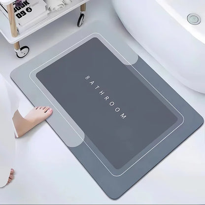 Soft Plush Anti Slip Bathroom Mat