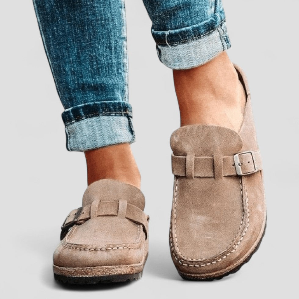 Supportive Slip On Slippers with Soft Sole