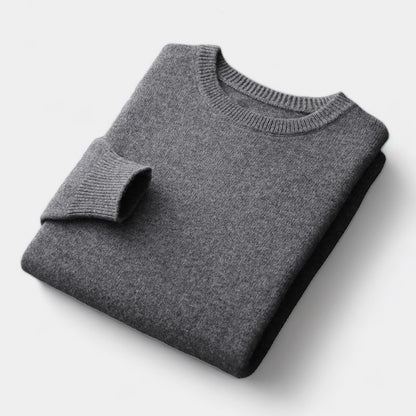 Sweater – Blend Knit Crew Neck & Medium Warmth Layer