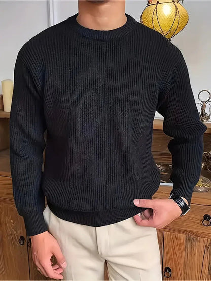 Sweater - Clean Finish & Breathable Soft Blend Relaxed Fit
