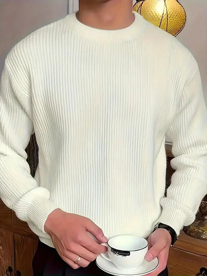 Sweater - Clean Finish & Breathable Soft Blend Relaxed Fit