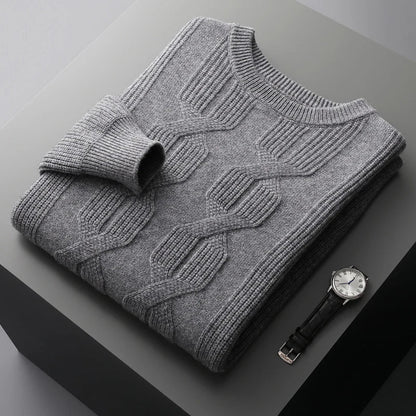 Sweater - Soft Blend Knit Shape And Warm Breathable Fit
