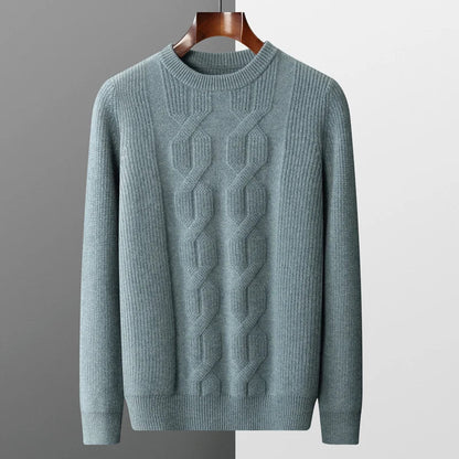 Sweater - Soft Blend Knit Shape And Warm Breathable Fit